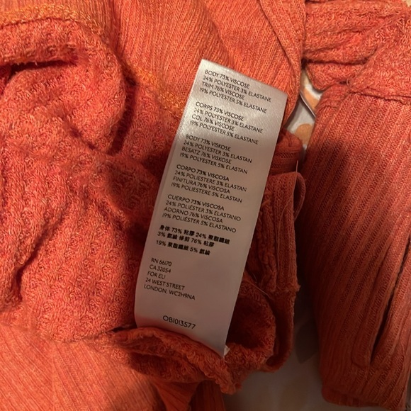 Free people north shore thermal tunic top size large - Picture 5 of 7